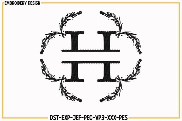 Alphabet Embroidery Font H Review for Real Embroidery Projects