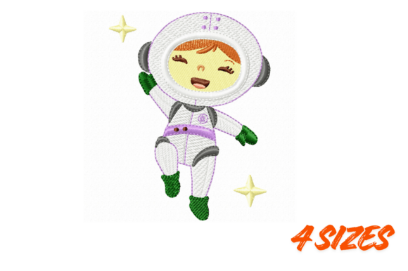 Astronaut Girl Embroidery Design Cute: Boutique Review