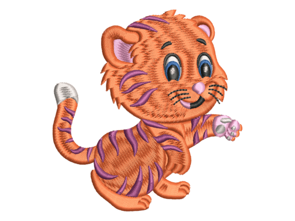 Cute Baby Tiger Embroidery: A Designer’s Honest Review