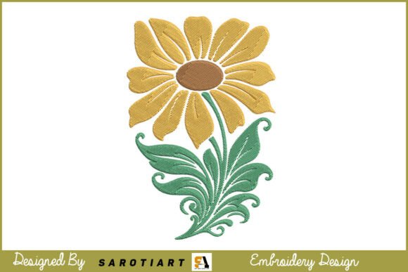 Embroidery Sunflower Design T-shirt: A Designer’s Review for Boutique Sweatshirts