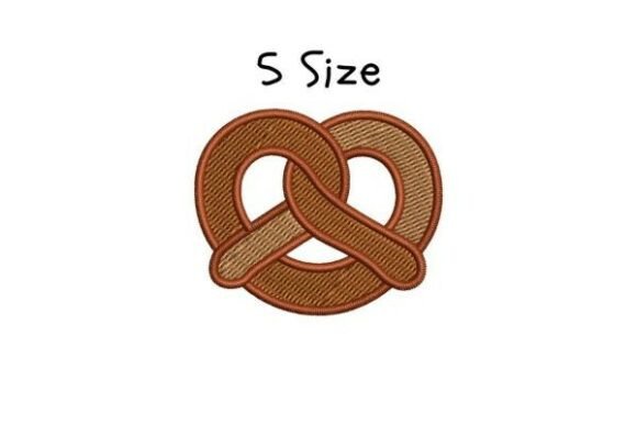 Pretzel Embroidery Design: A Sweet Touch for Handmade Gifts