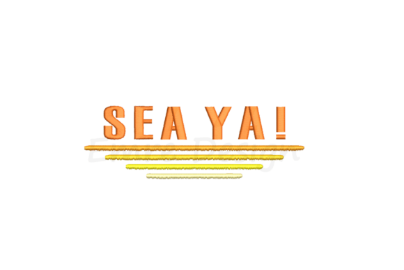 Sea Ya Embroidery – A Summer Splash for Craft Fair Sellers