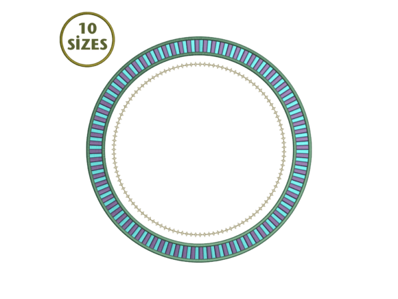 Striped Round Placemat Embroidery: A Seasonal Design Review