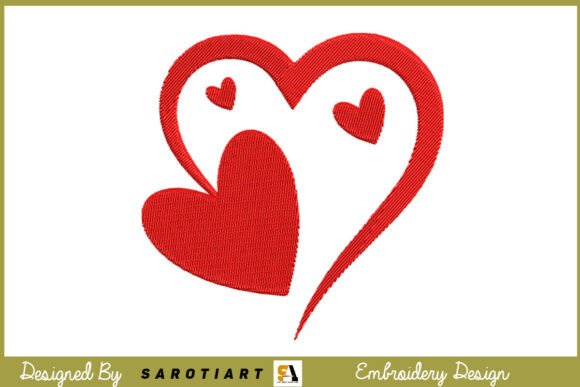 Valentine Design Embroidery T-shirt Review for Boutique Apparel